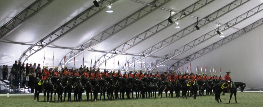 RCMP tent
